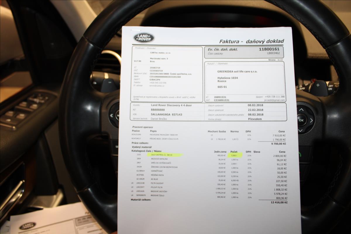 Land Rover 3,0SDV6*ČR*DPH*4XVÝHŘEV*KŮŽE*