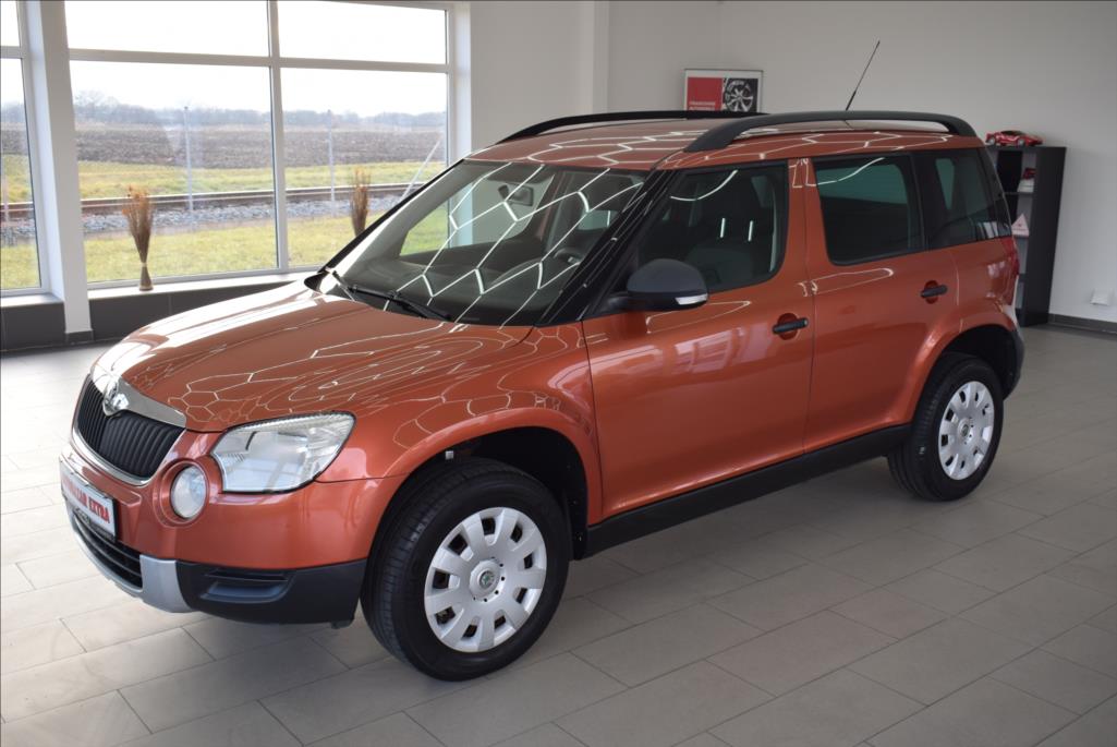 koda Yeti 1,2 TSI, 1.majitelka, klima,
