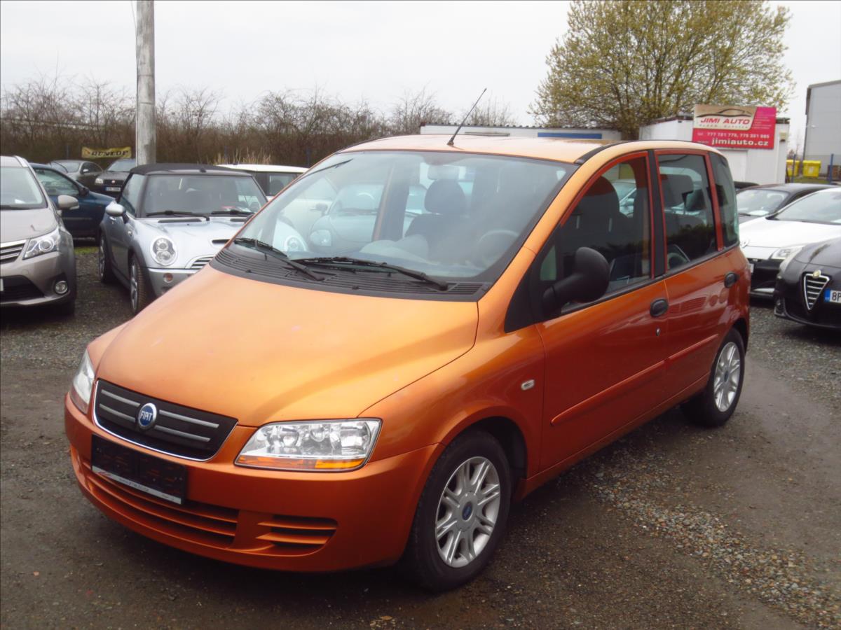Fiat Multipla 1,6   16V, 6mst, STK 2/2027