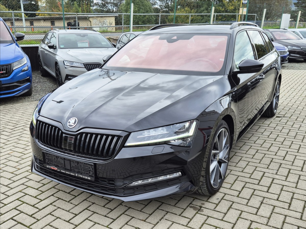 koda Superb 2,0 TDi DSG SPORTLINE *TAN*COLUMBUS*