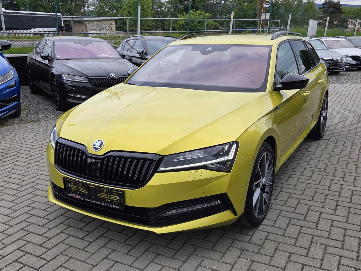 koda Superb 2,0 TDi DSG SPORTLINE *MATRIX*TAN*