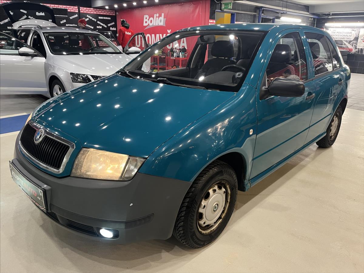 koda Fabia 1,2 mpi - Perfektn stav!  Junior
