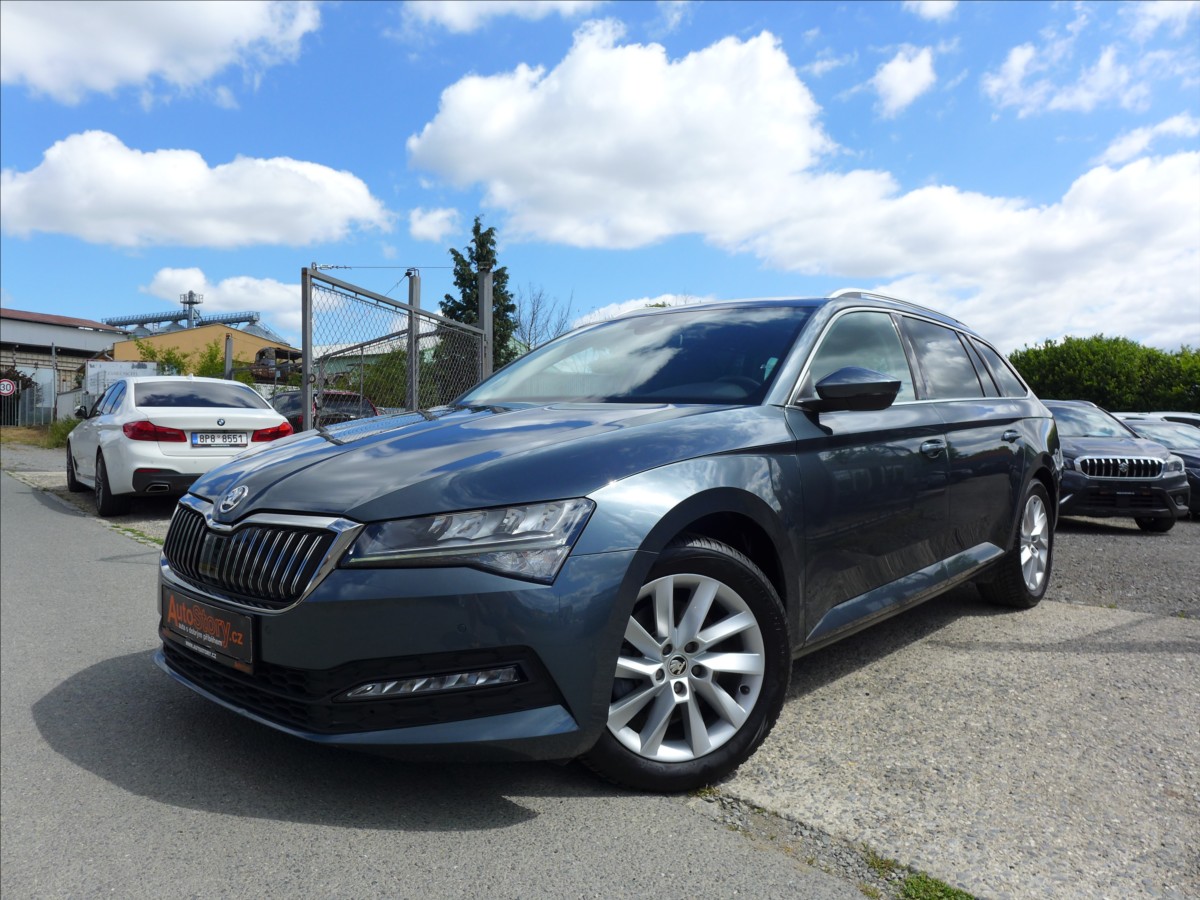 koda Superb 2,0 TDI  LED VIRTUAL NAVI DPH