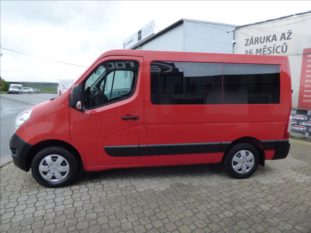 Renault Master 2,3 dCi,L1H1,9míst,Klima,1.maj.