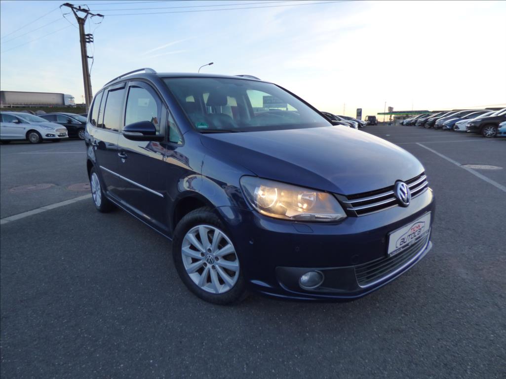 Volkswagen Touran 2,0 TDI DSG, Navi, Digi Klima, serviska  Highlline