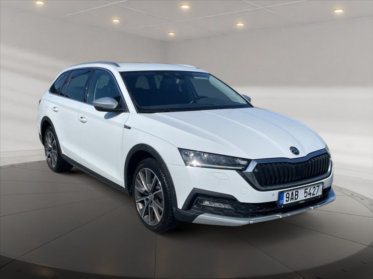 koda Octavia 2,0 TDI 110kW DSG 4x4 Scout Combi
