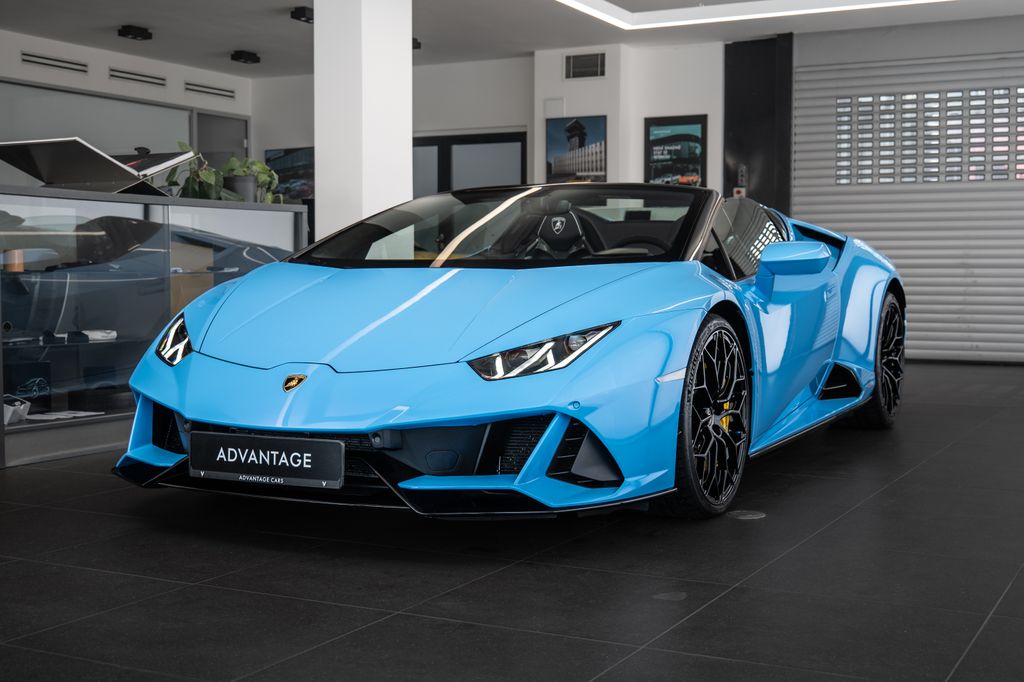 Lamborghini Huracn EVO Spyder/Blu Cepheus/LIFT/Se
