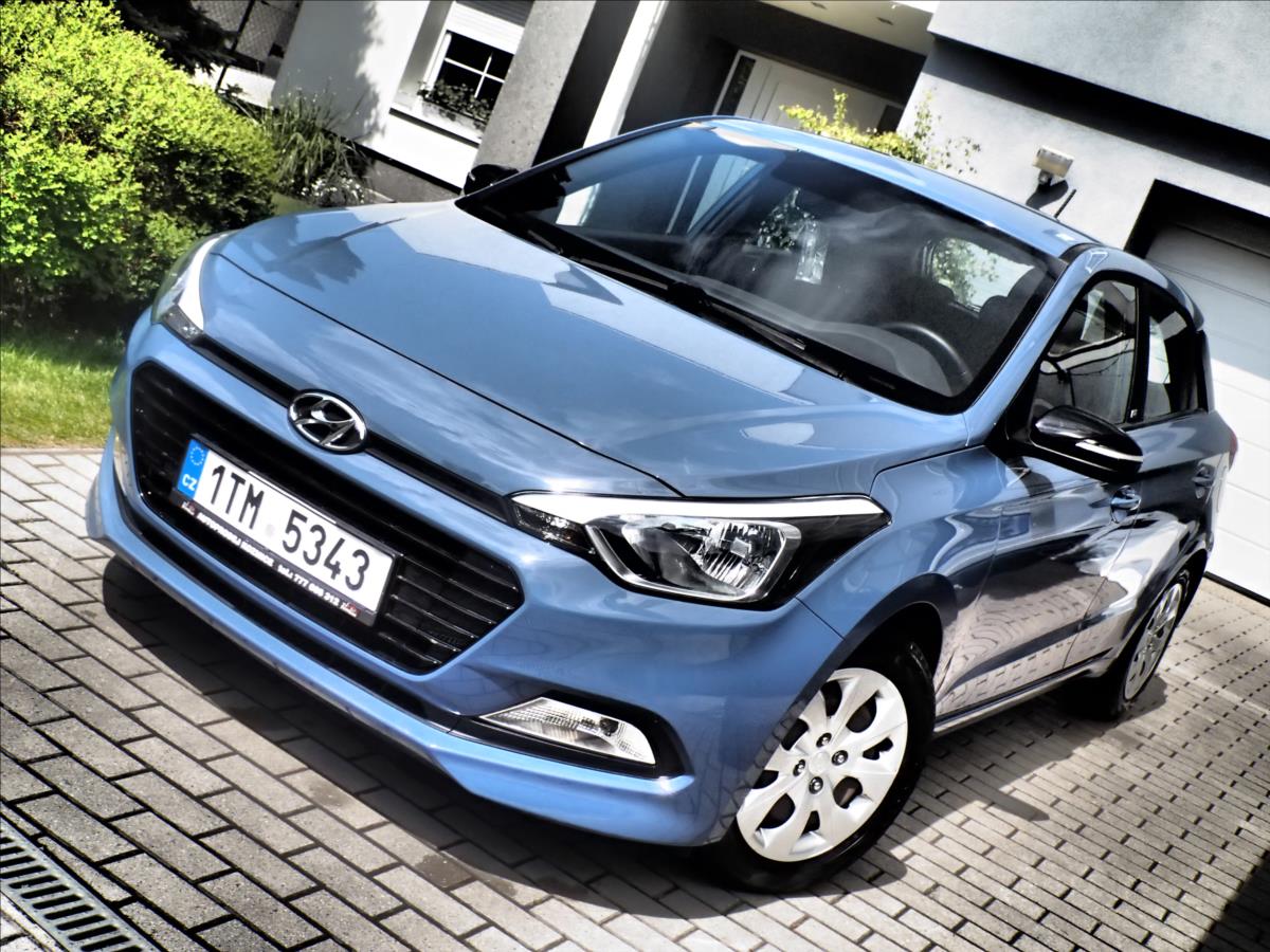 Hyundai i20 1,3 1.Majitel R, serv.knka