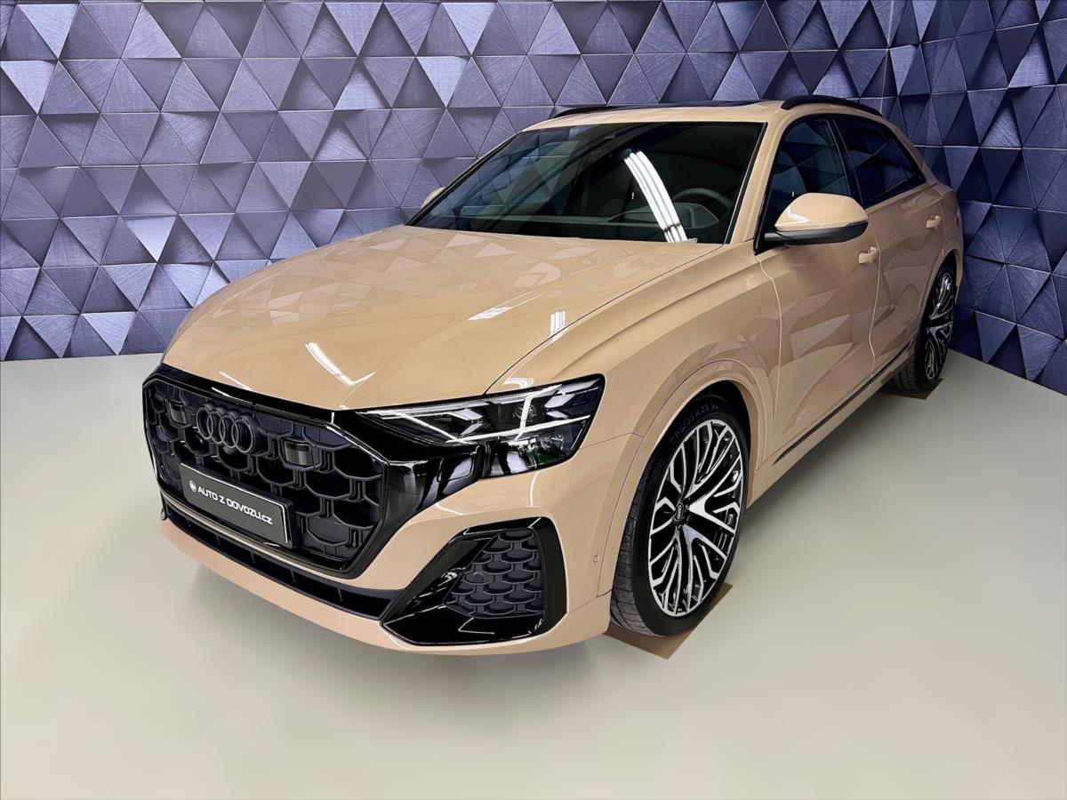 Audi Q8 50TDI QUATTRO S-LINE, HEAD-UP,TAN, WEBASTO