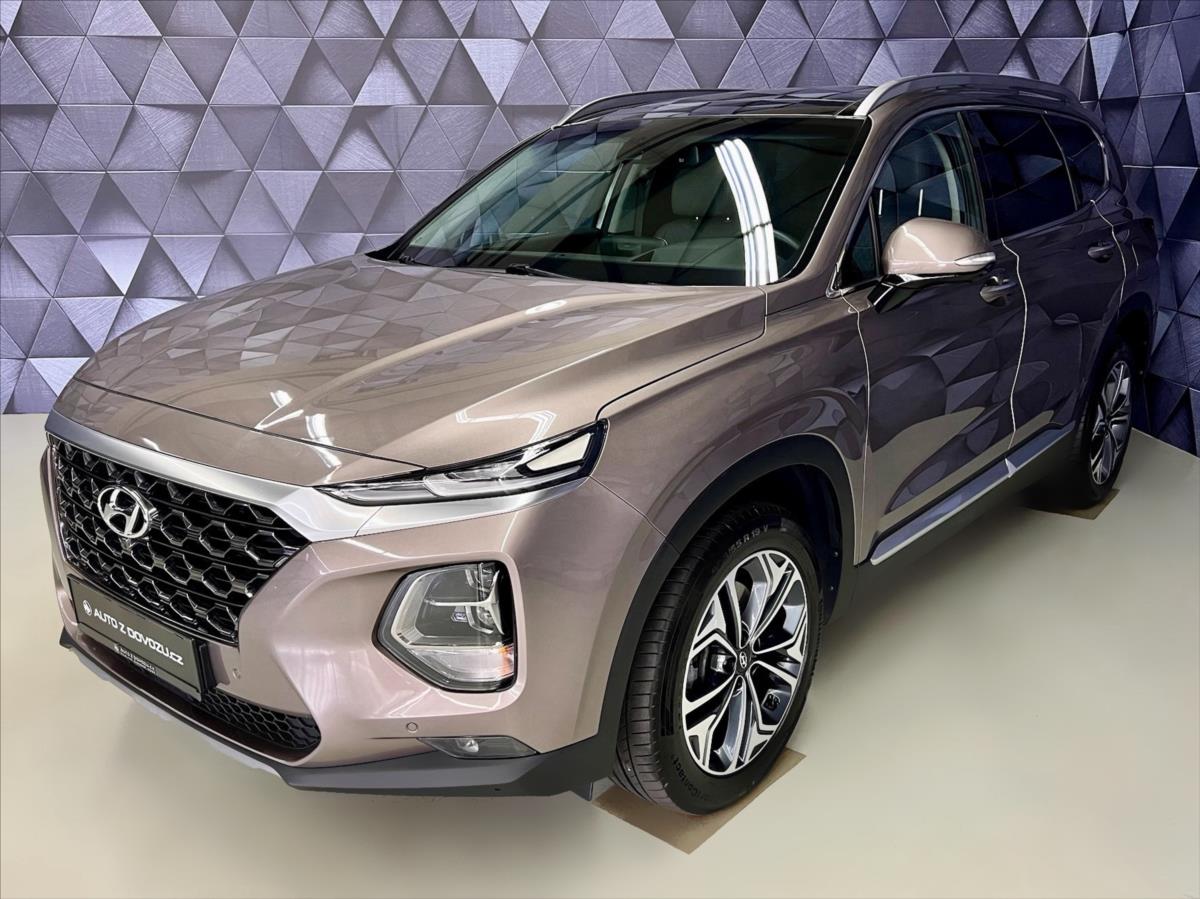 Hyundai Santa Fe 2,2 CRDi AWD PREMIUM , PANORAMA, 7MST,KRELL, TAN