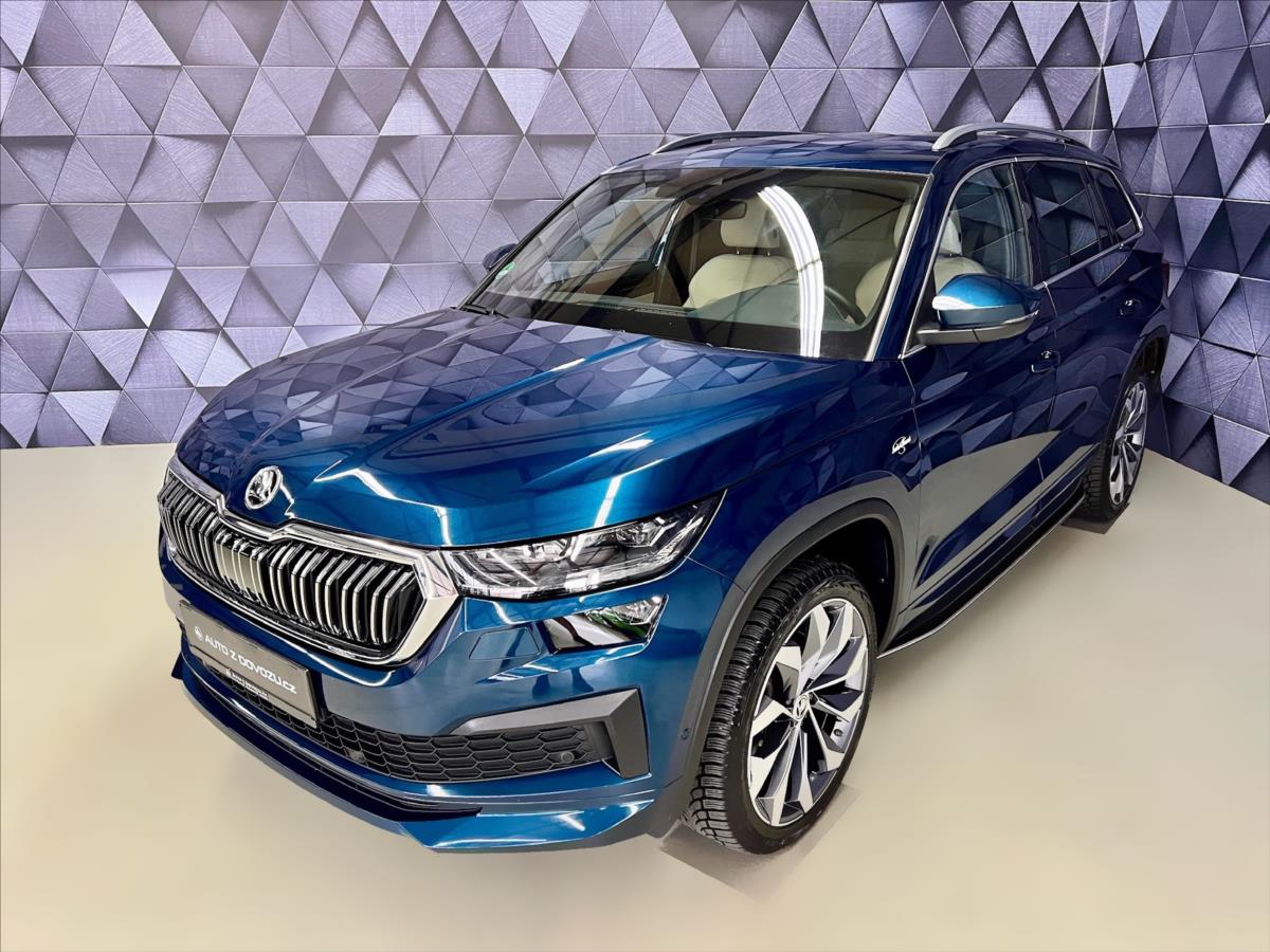 koda Kodiaq 2,0 TDI 147 KW DSG 4X4 L&K, WEBASTO, KEYLESS, ACC, LED