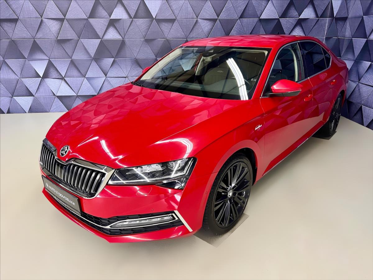 koda Superb 2,0 TDI 140KW 4x4  DSG L&K, LED, ACC, WEBASTO, CANTON