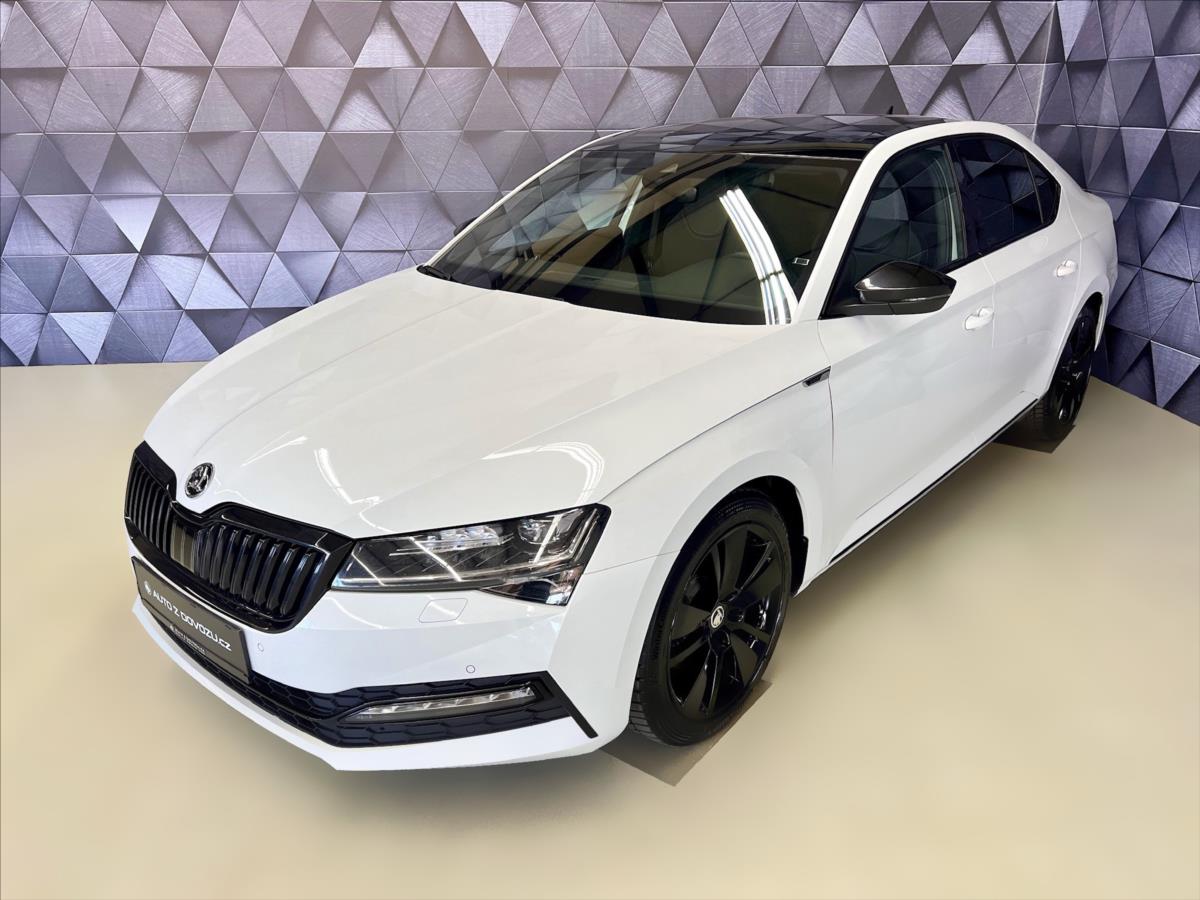 koda Superb 2,0 TDI 147kW DSG SPORTLINE, PANORAMA, VIRTUAL, LED