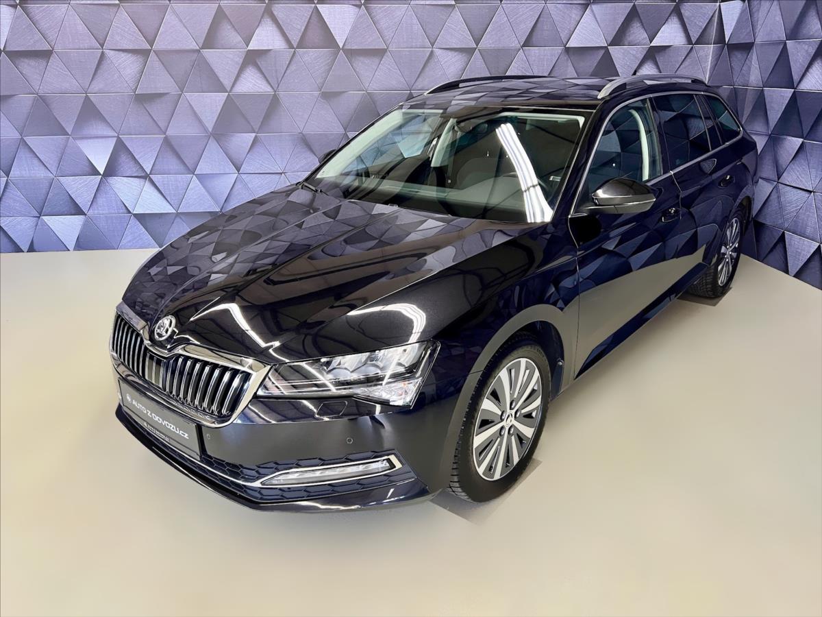 koda Superb 2,0 TDI 110kW DSG STYLE, ACC, NAVIGACE, KAMERA