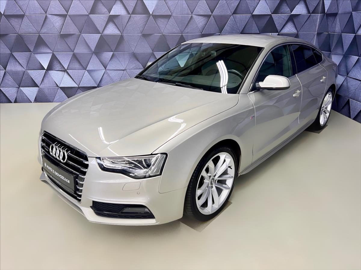 Audi A5 3,0 TDI V6 QUATTRO SPORTBACK, ACC, KEYLESS, NAVIGACE