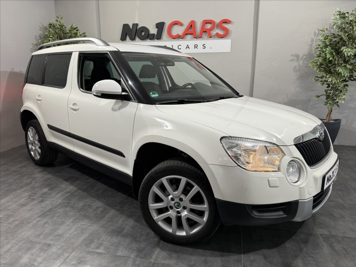 koda Yeti 2,0   TDI 4x4 WEBASTO TAN