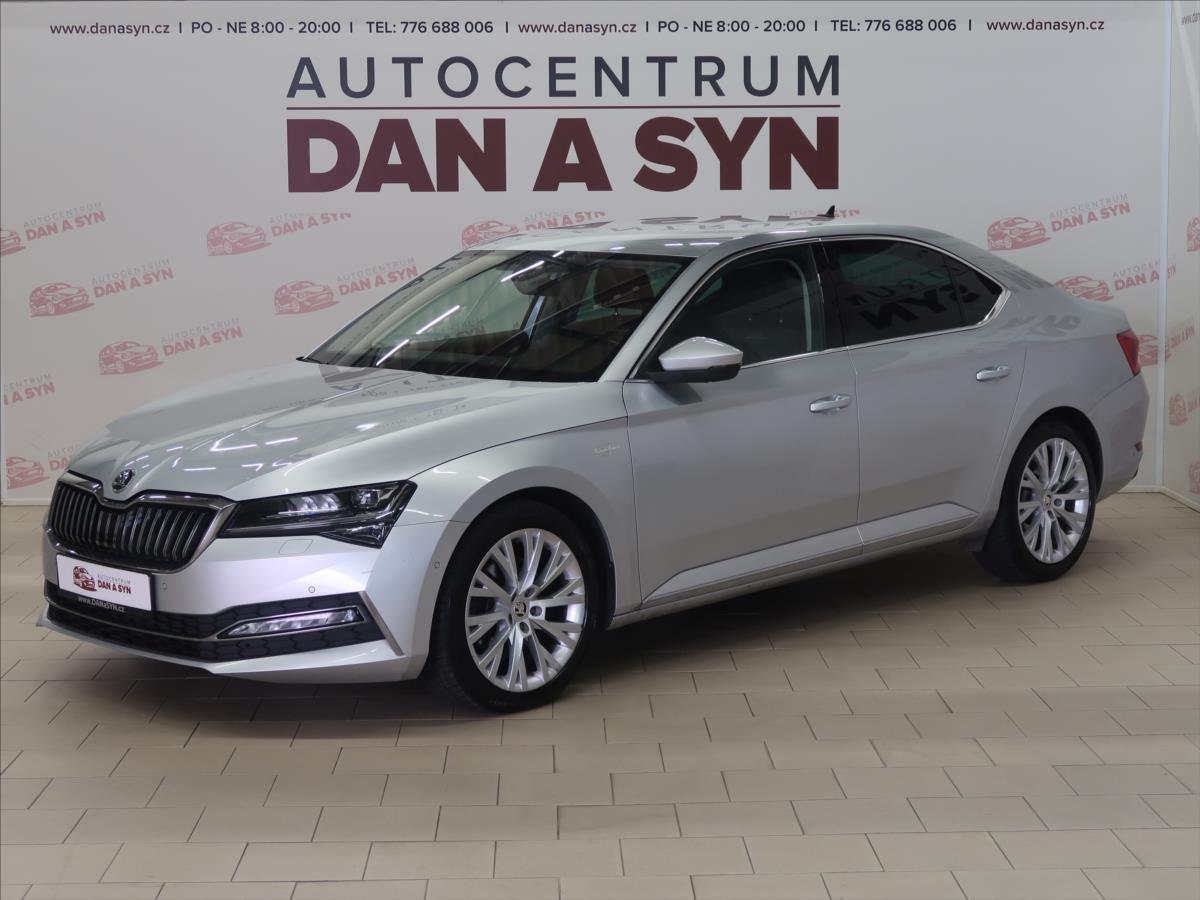 koda Superb 2,0 TDI 140kW L&K DSG 4x4, DPH
