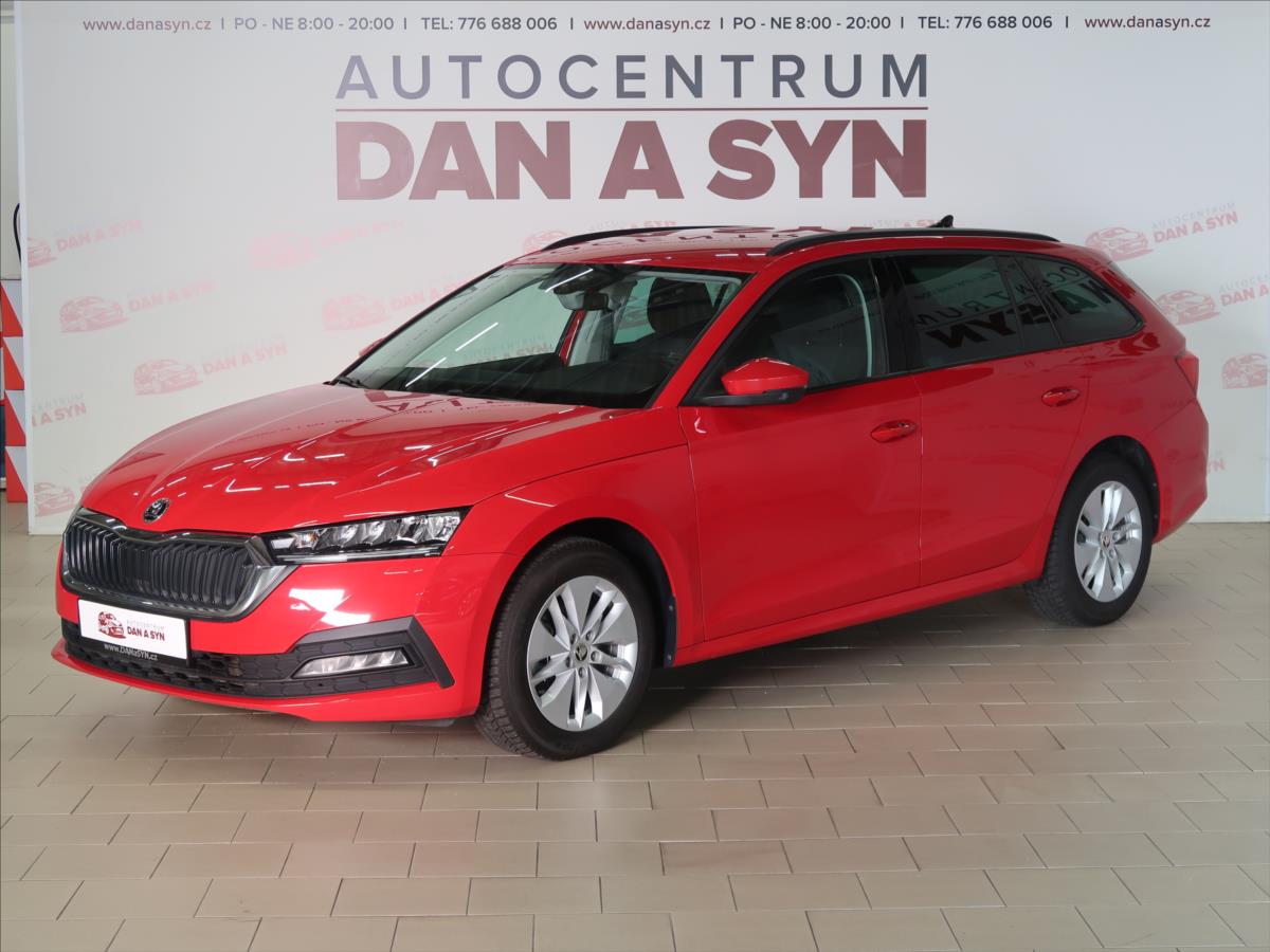 koda Octavia 1,5 TSI 110kW DSG 1.majitel CZ