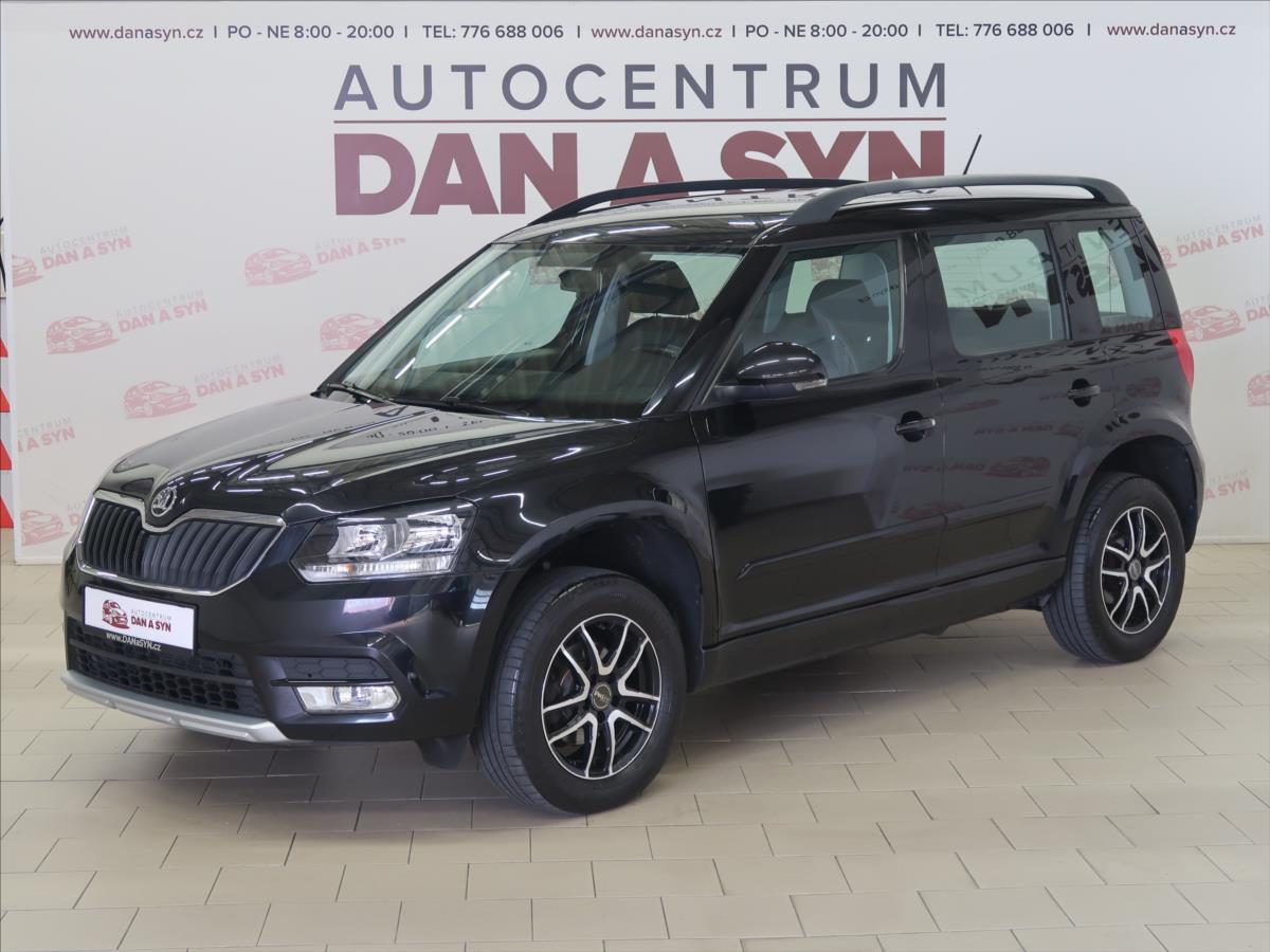 koda Yeti 2,0 TDI 81 kW 1.majitel, TOP