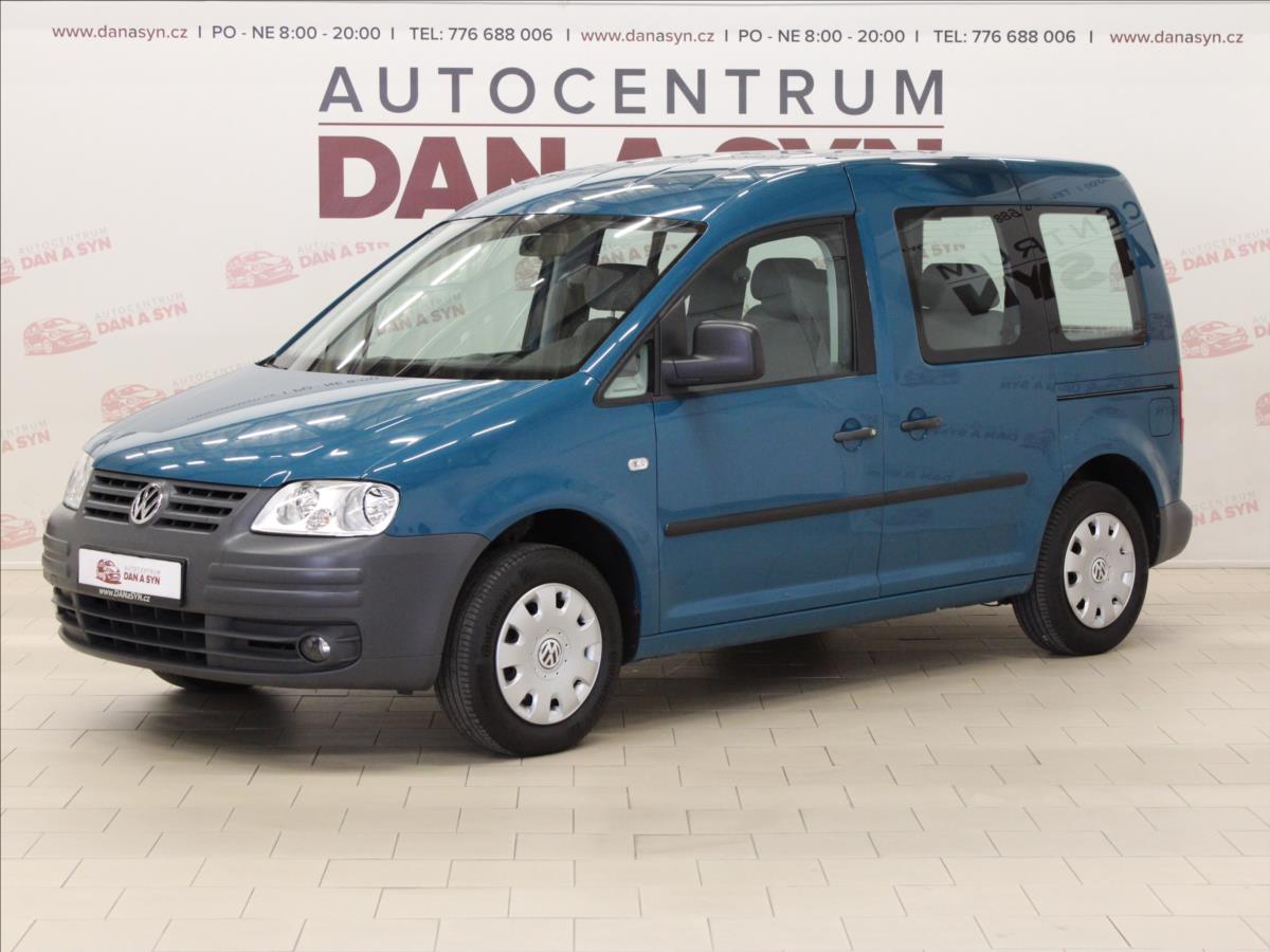Volkswagen Caddy 1,6 i Life. 1.majitel!