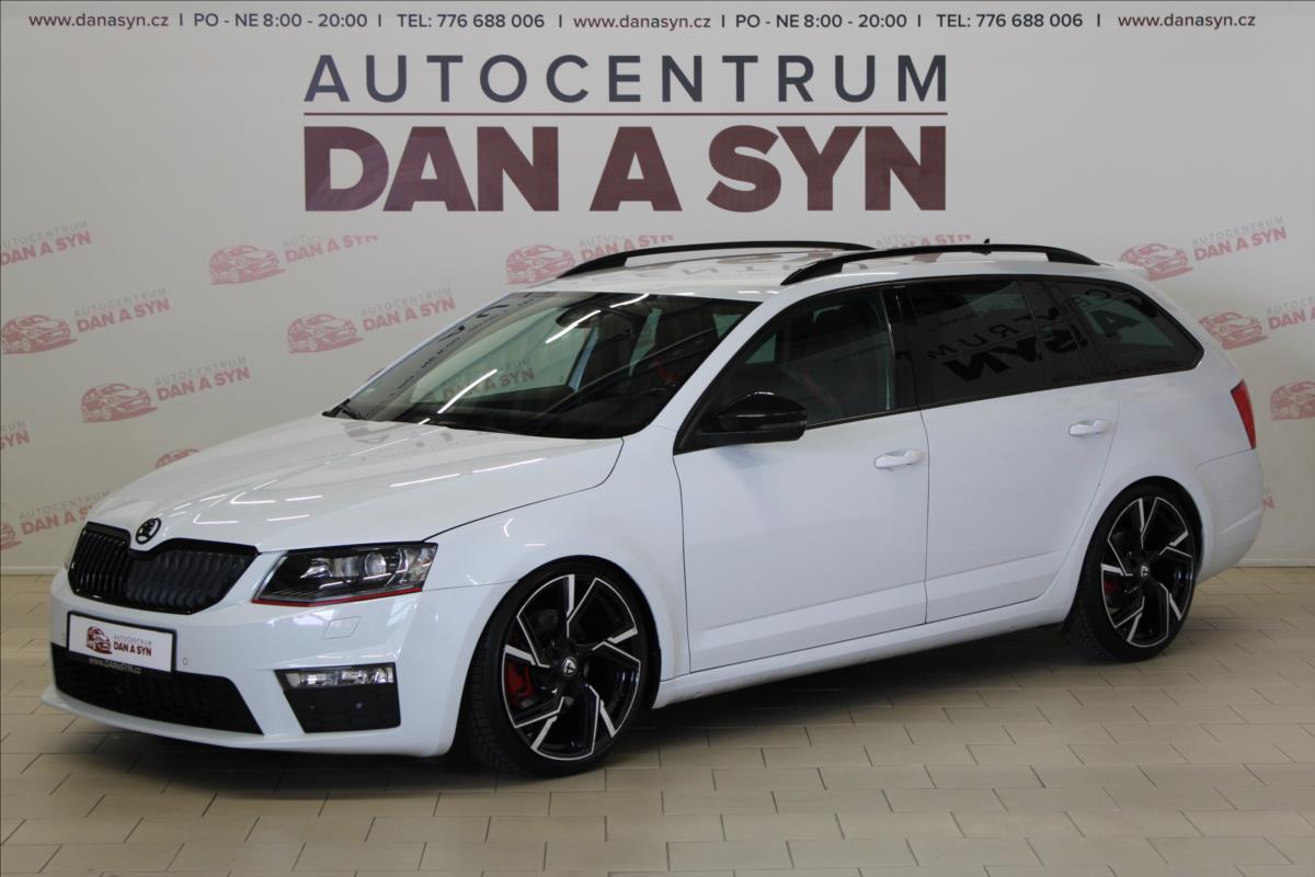 koda Octavia 2,0 TDI 135kW RS DSG TOP STAV!