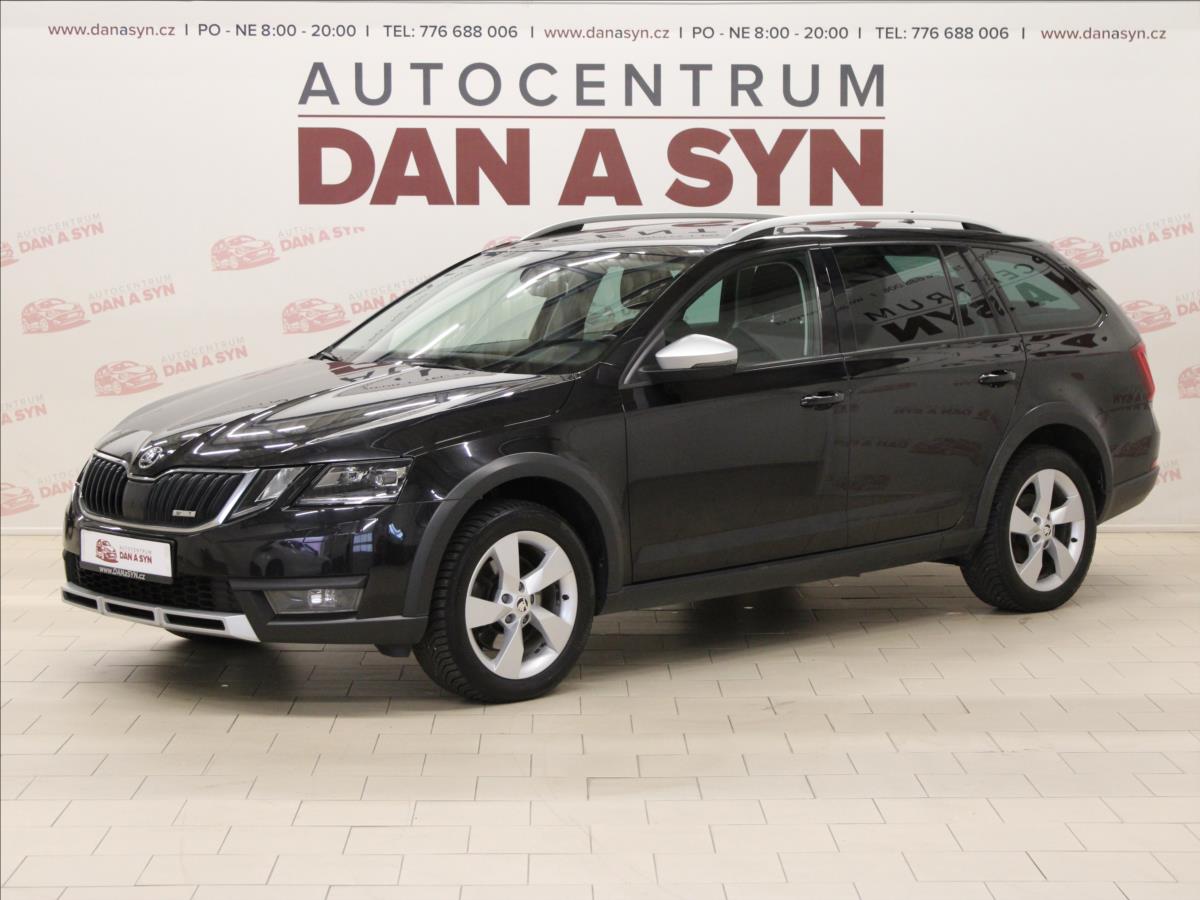 koda Octavia 2,0 TDI 135 kW 4x4 DSG Scout