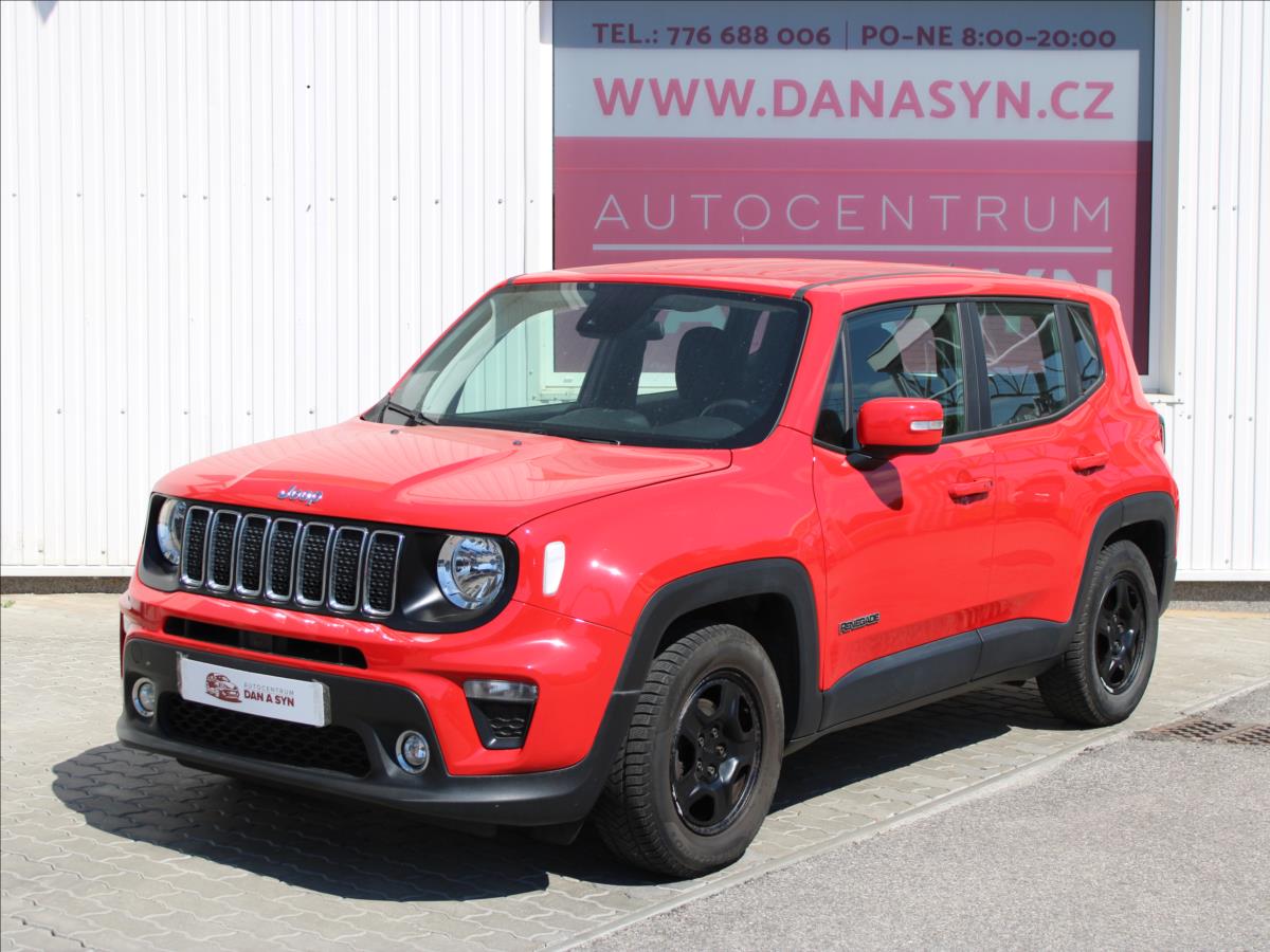Jeep Renegade 1,0 T 1.majitel, ZNOVN STAV