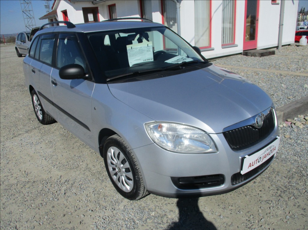 koda Fabia 1,4 16V,klima,serv.kniha,