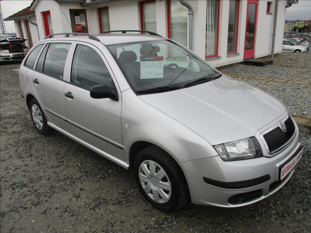 koda Fabia 1,2 i, 47kW,servisn knka,CZ