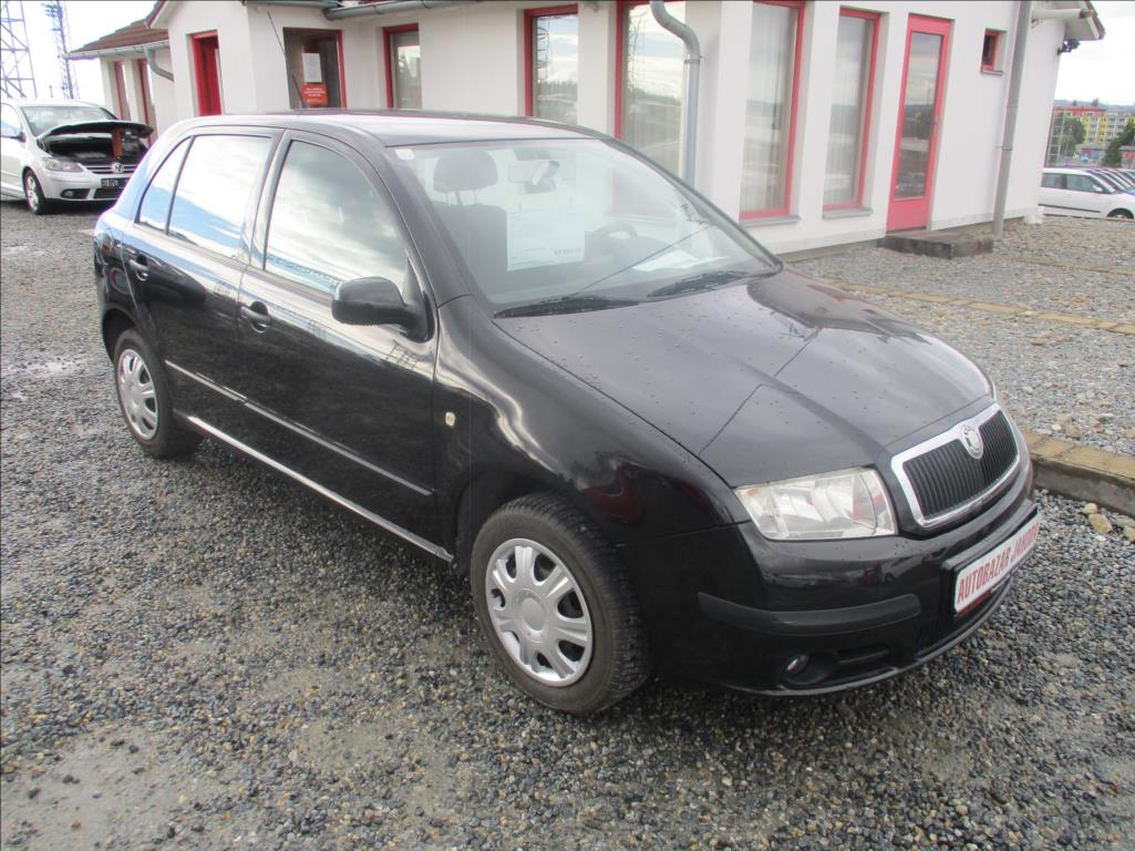 koda Fabia 1,2 i, klimatizace, ABS,