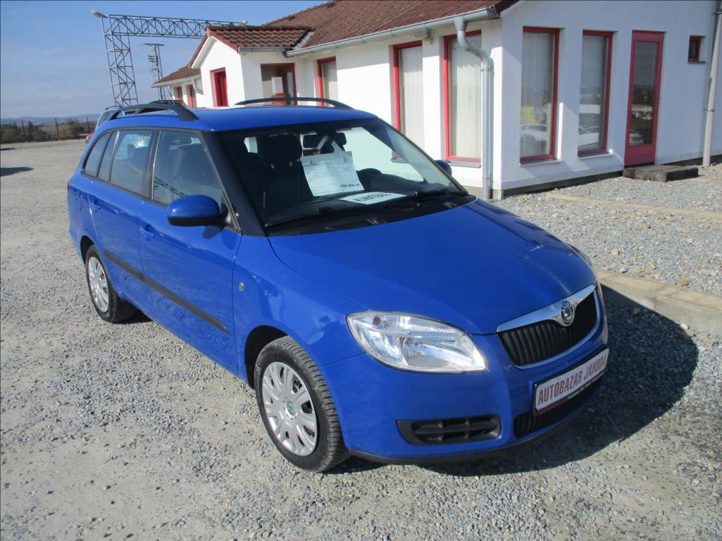 koda Fabia 1,4 16V,klima,servisn kniha,