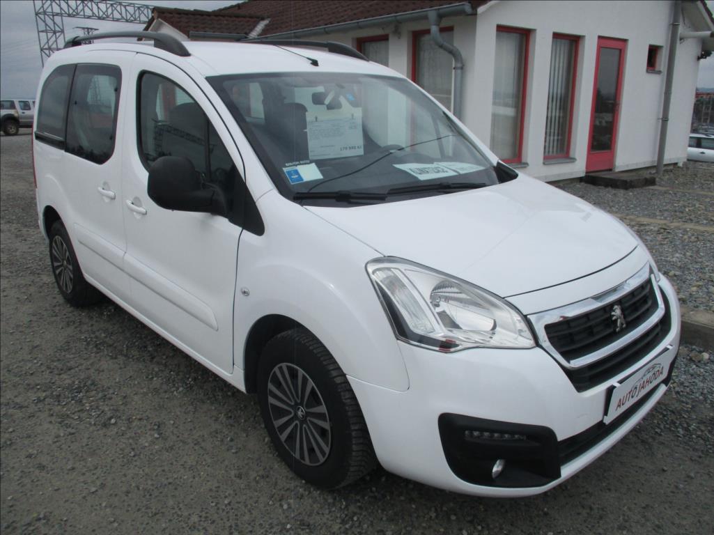 Peugeot Partner Tepee 1,6 HDI, klimatizace,servis,
