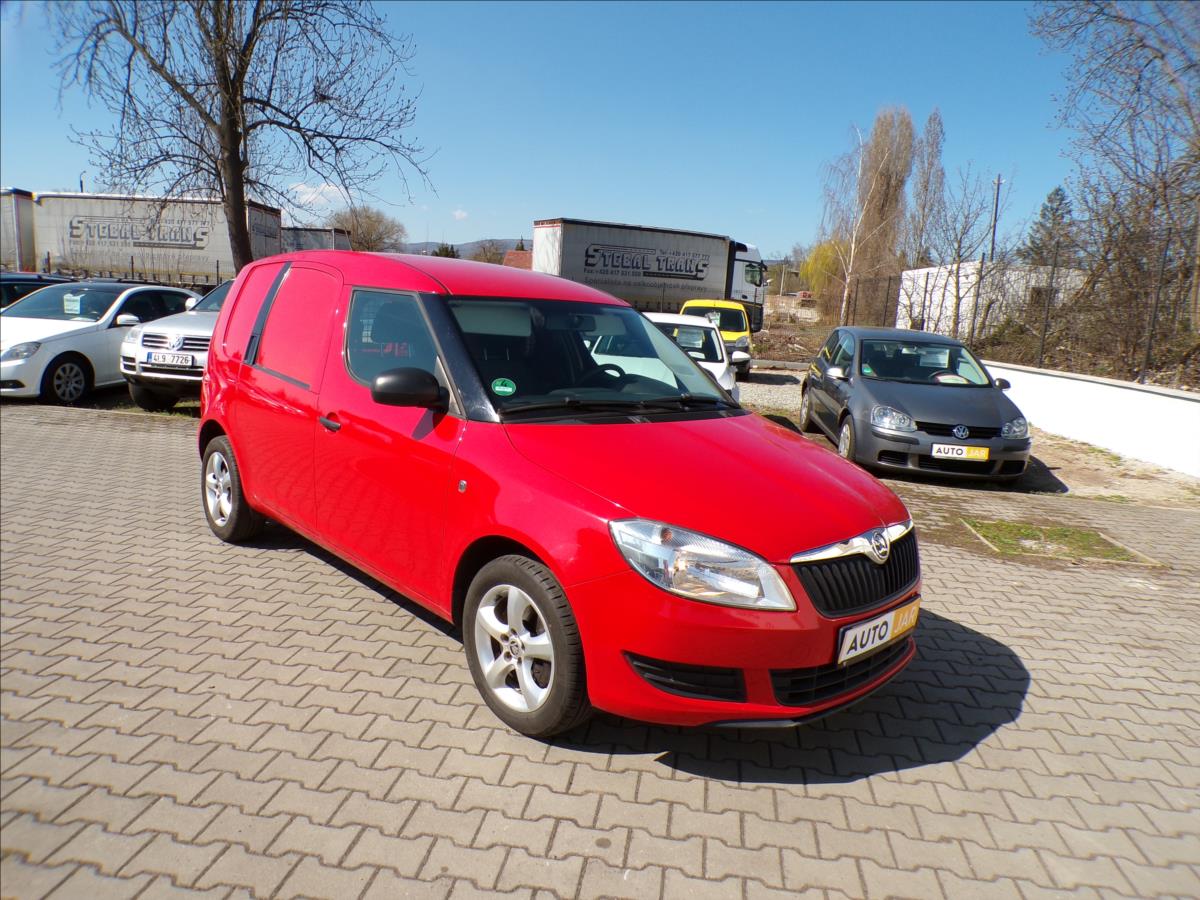 koda Praktik 1,2 TDI-CR  KLIMATIZACE
