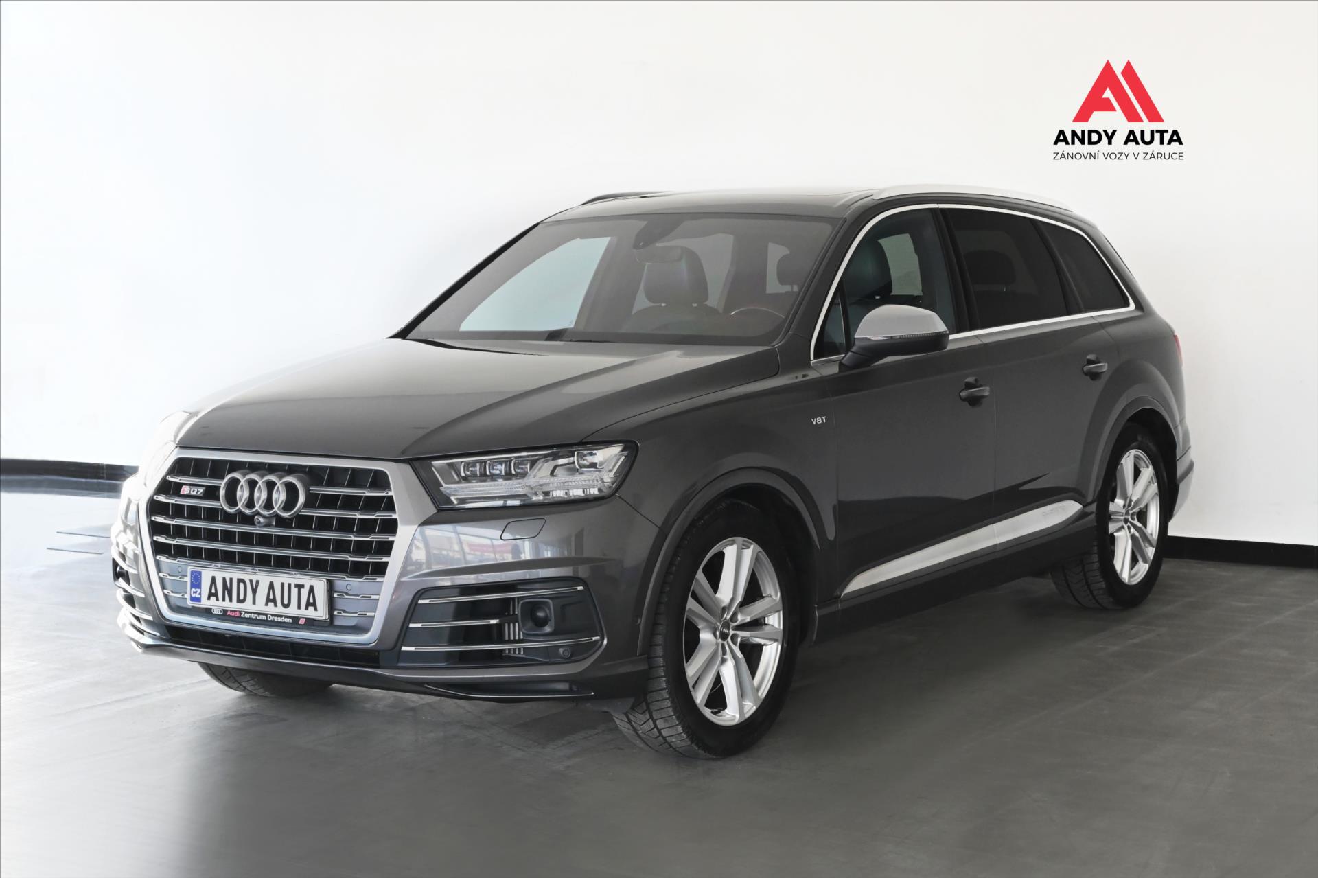Audi SQ7 4,0 V8 biTDi 320kW*Quattro*Webasto*Zruka a 5 let