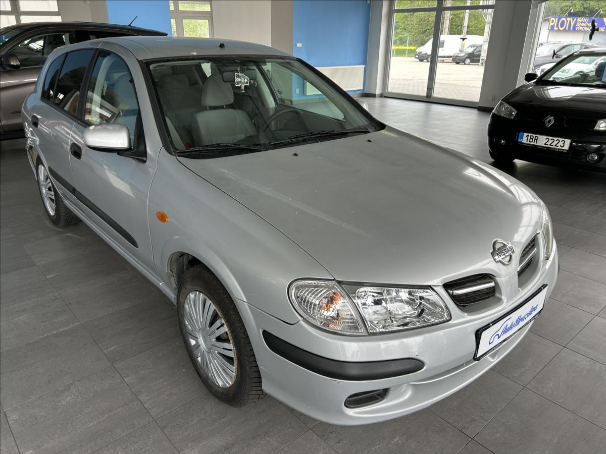 Nissan Almera 1,5   PVOD R,KLIMATIZACE
