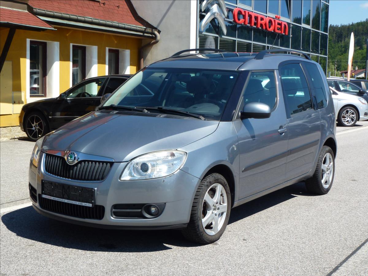 koda Roomster 1,9 TDI !!! serviska KODA  4,7l/100km  Comfort Panorama