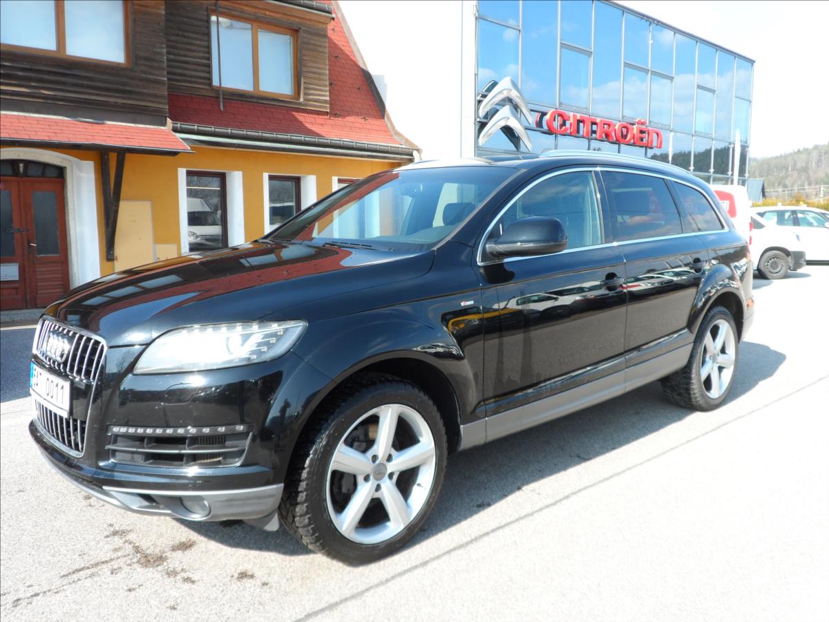 Audi Q7 3,0 TDI S-Line Quattro AUTOMAT crc