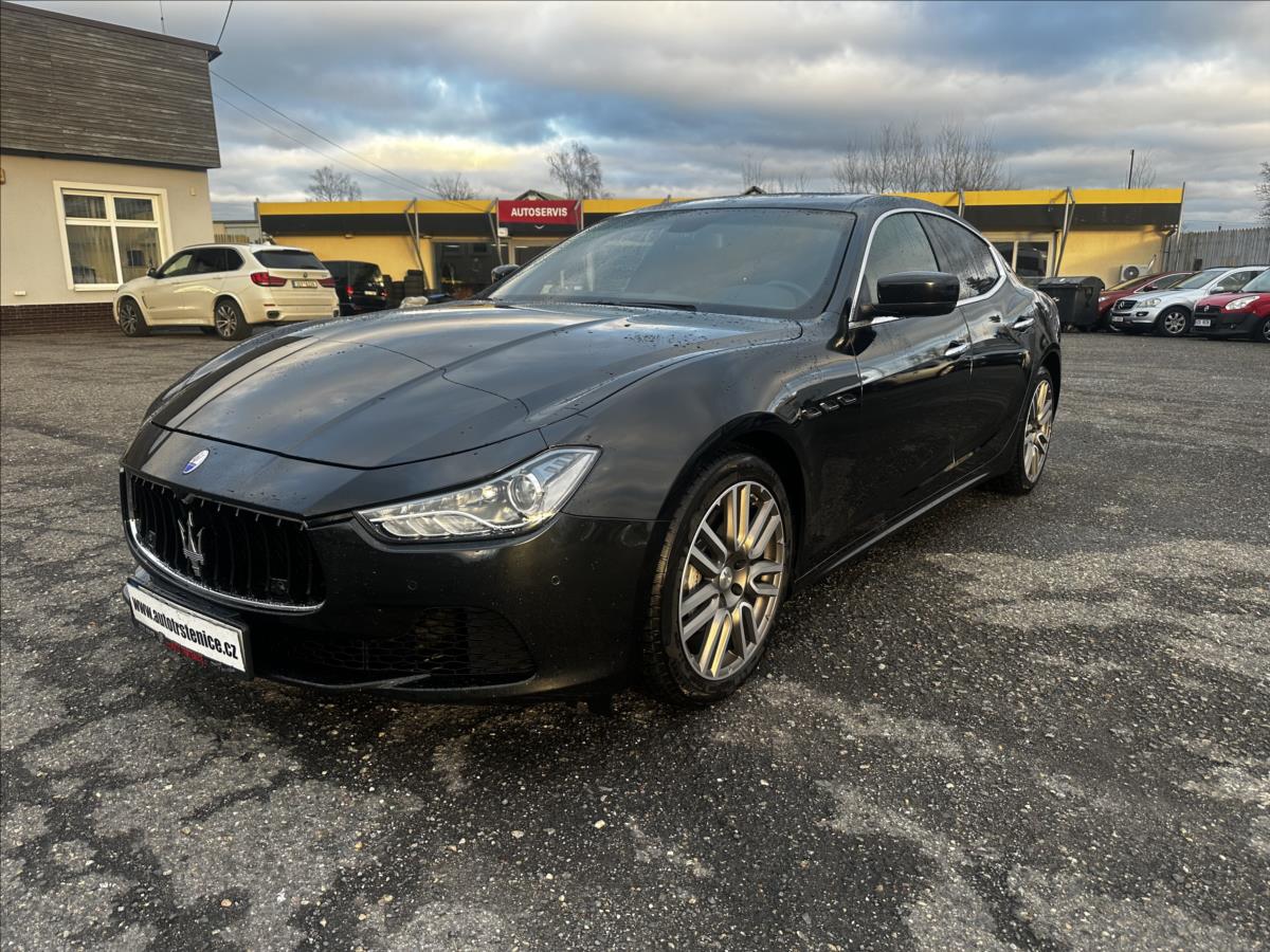 Maserati Ghibli 3,0 dV6-202kW-DPH - SUPER STAV