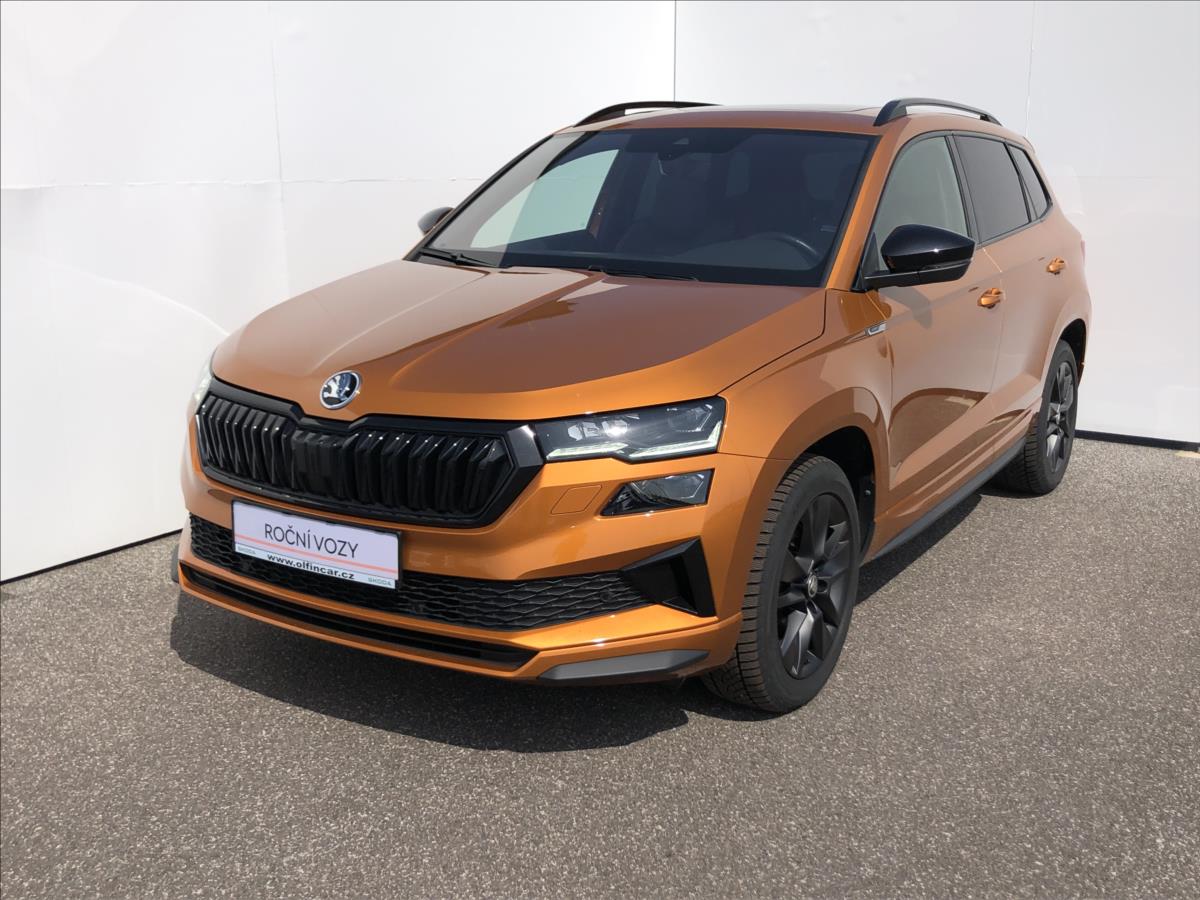 koda Karoq 2,0 TDi 110 kW 7DSG 4x4 SPORTLINE