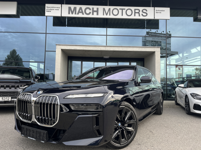 BMW ada 7 740d, 2024, Nezvisl,El.tan