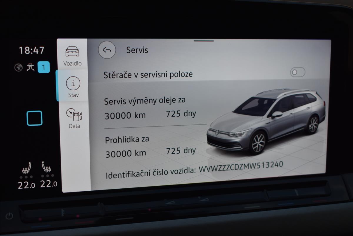 Volkswagen Golf 2,0 TDi  DSG 4x4 Alltrack LED Virtual - 35