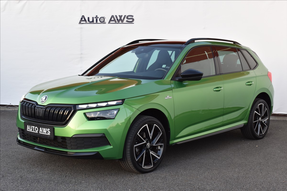 Škoda Kamiq 1,5 TSi  Monte Carlo Virtual LED Assist