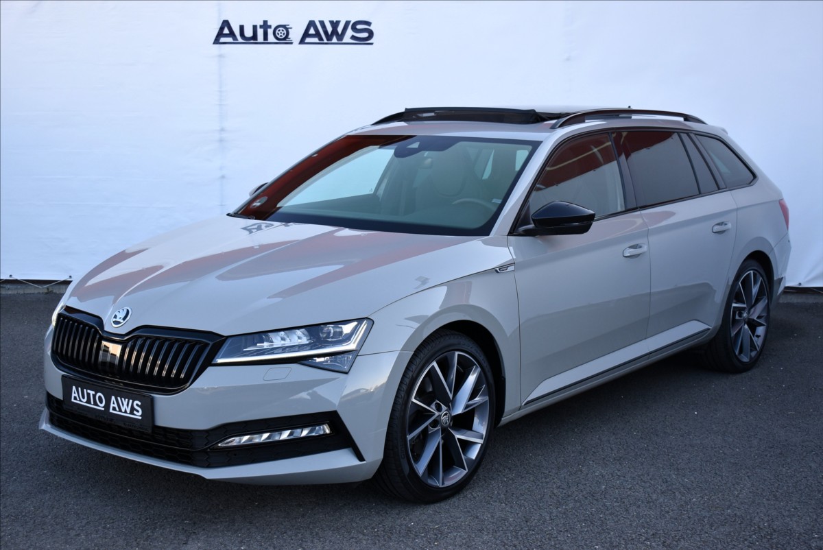 Škoda Superb 2,0 TDi Sportline LED Virtual Kessy