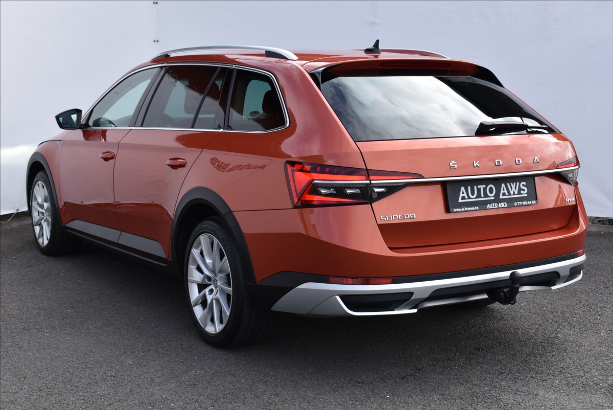 Škoda Superb 2,0 TDI  DSG 147KW SCOUT 4x4 - 8