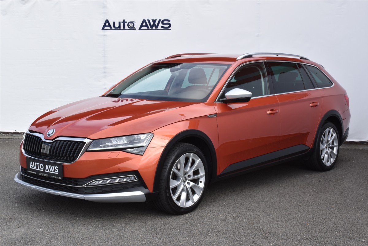 Škoda Superb 2,0 TDI DSG 147KW SCOUT 4x4