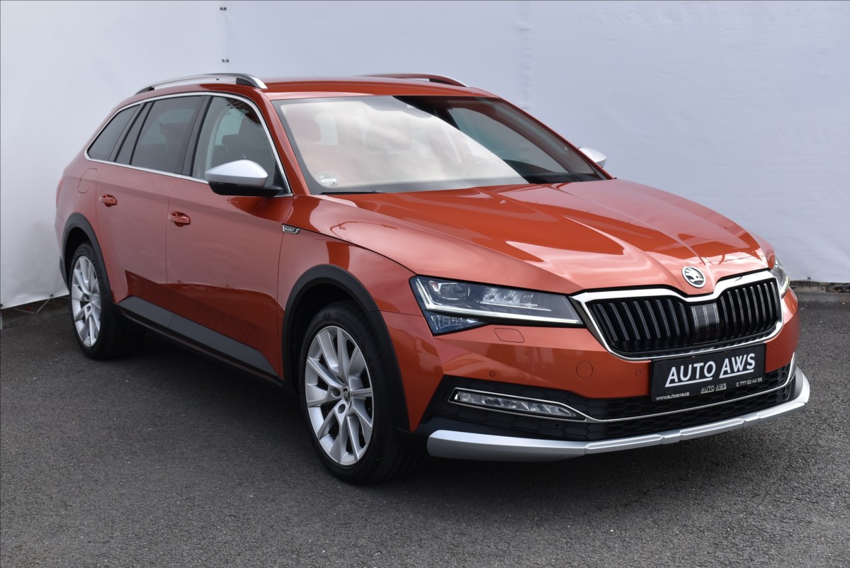 Škoda Superb 2,0 TDI  DSG 147KW SCOUT 4x4 - 2