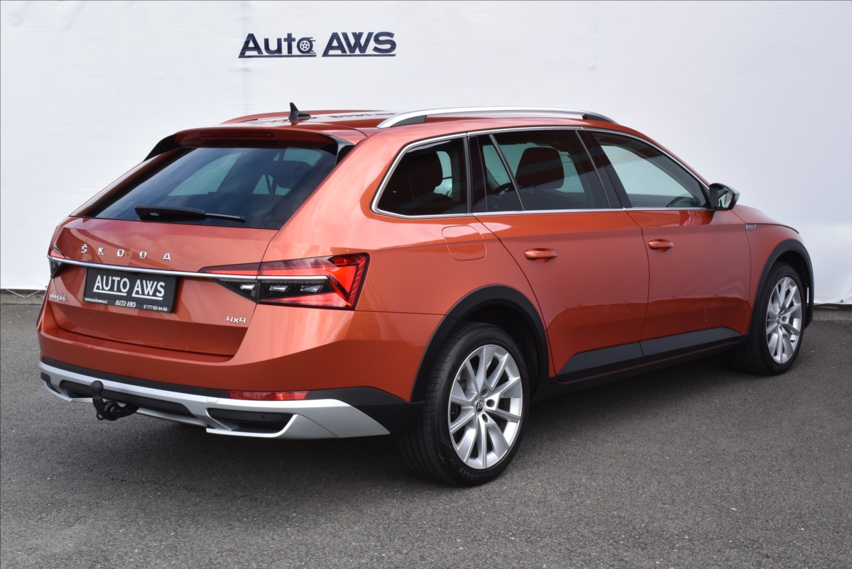 Škoda Superb 2,0 TDI  DSG 147KW SCOUT 4x4 - 6