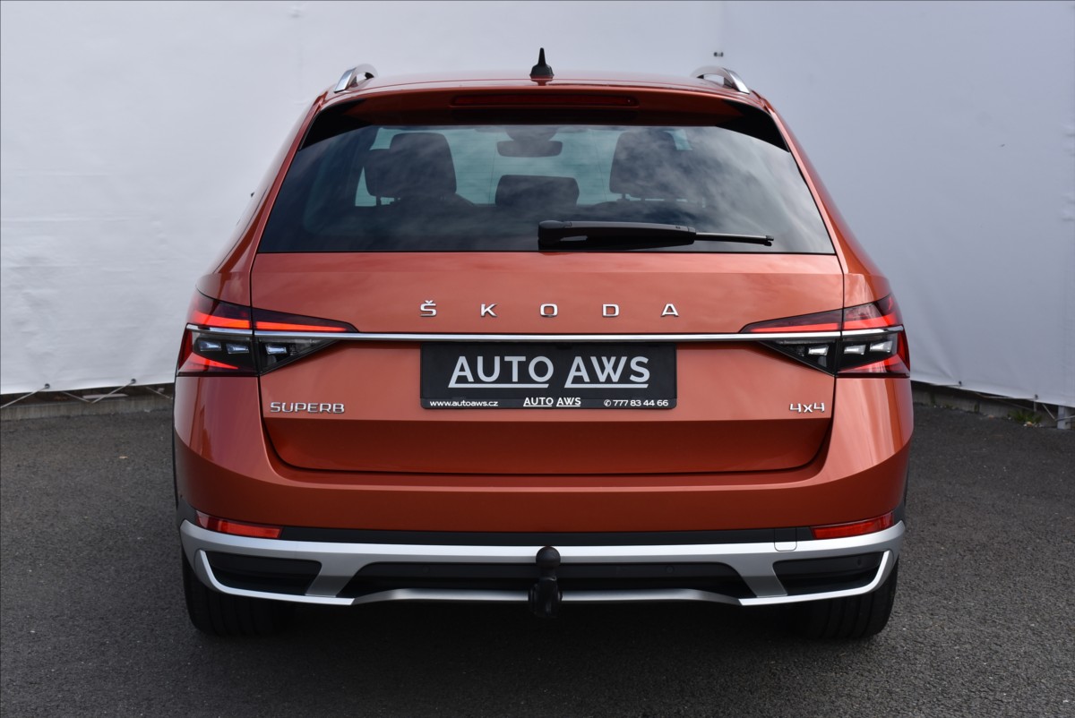 Škoda Superb 2,0 TDI  DSG 147KW SCOUT 4x4 - 7