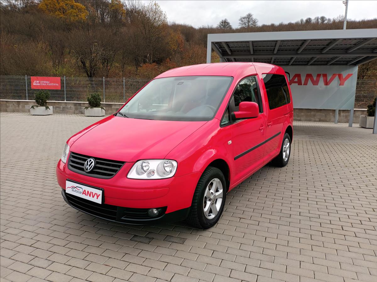 Autocar Anvy - Volkswagen Caddy 1,6 MPI,75KW,LIFE,SERVIS,TAŽNÉ