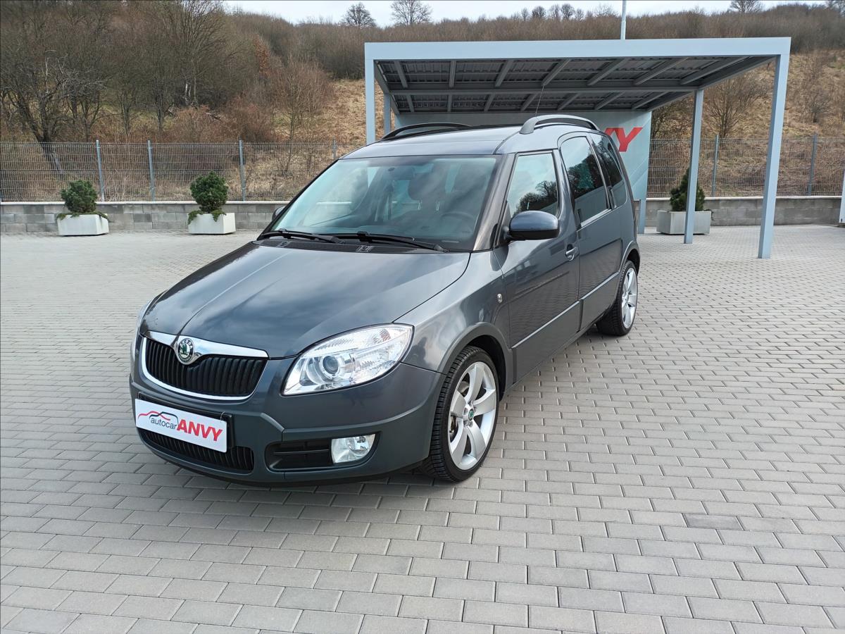 Autocar Anvy - Škoda Roomster 1,6 16V,SCOUT,VÝHŘEV,PANO,